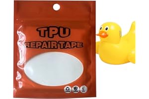 Air Bed Patch Repair Kit - Inflatable Mender, 10pc Self-Adhesive Film for Mattress Fix, Waterproof Sticker with Sticky Bond, 