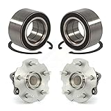 Front Rear Wheel Bearing And Hub Assembly Kit For