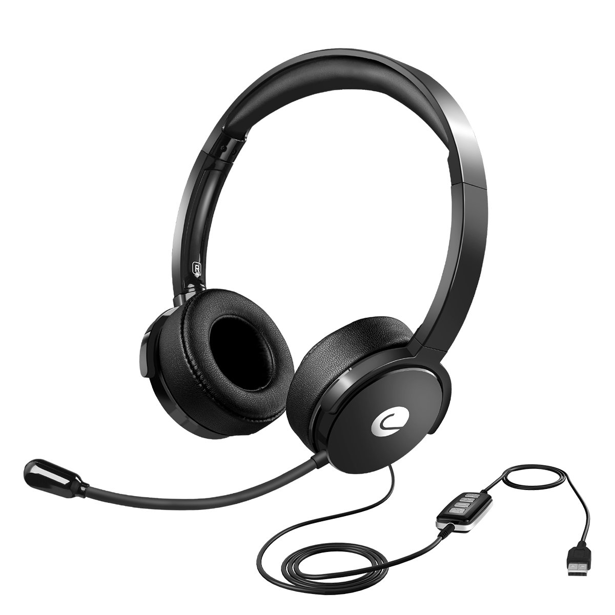Criacr PC Headset, USB Headset Amazon.co.uk Electronics
