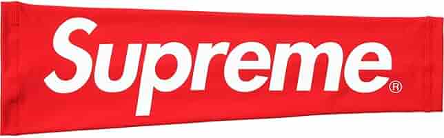 supreme arm sleeve black