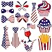 PBPBOX 4th of July Photo Booth Props for Independence Day Party Decorations - 40 Pieces