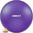MINK.FIT Yoga Ball, Anti-Slip Stability Exercise Ball for Pilates, Extra Thick Birthing Ball for Pregnancy, Fitness, Gym Ball for Core Workouts, Balance, and Physical Therapy