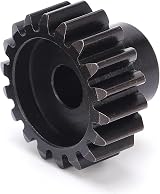 Keenso 18T Steel Pinion Motor Gear 8mm Shaft for RC Car Racing Maintenance view 6