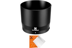 K&F CONCEPT ET-74B Lens Hood, 67mm Bayonet Lens Hood Compatible with Canon RF 100-400mm f/5.6-8 is USM and EF 70-300mm f/4-5.
