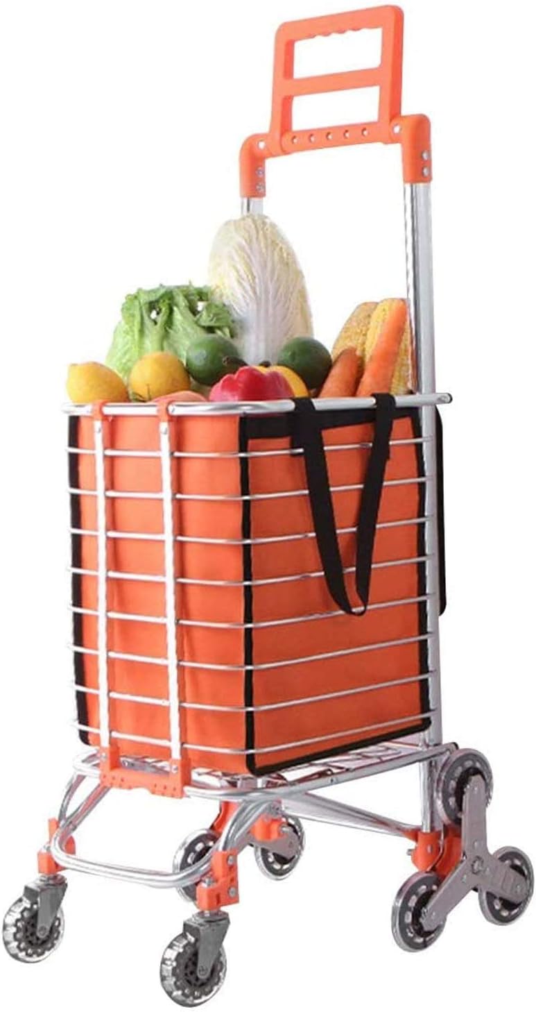 Large Capacity Shopping Cart, Comfortable Household Stair Climbing