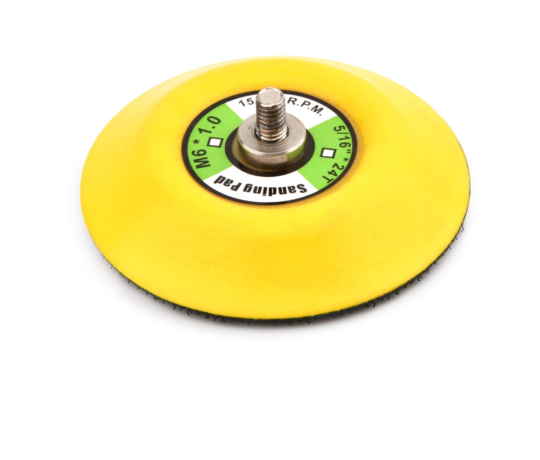 3 Inch Sanding Disc Backing Pad 6mm Male Thread, Hook and Loop, for Mini Orbital Sander