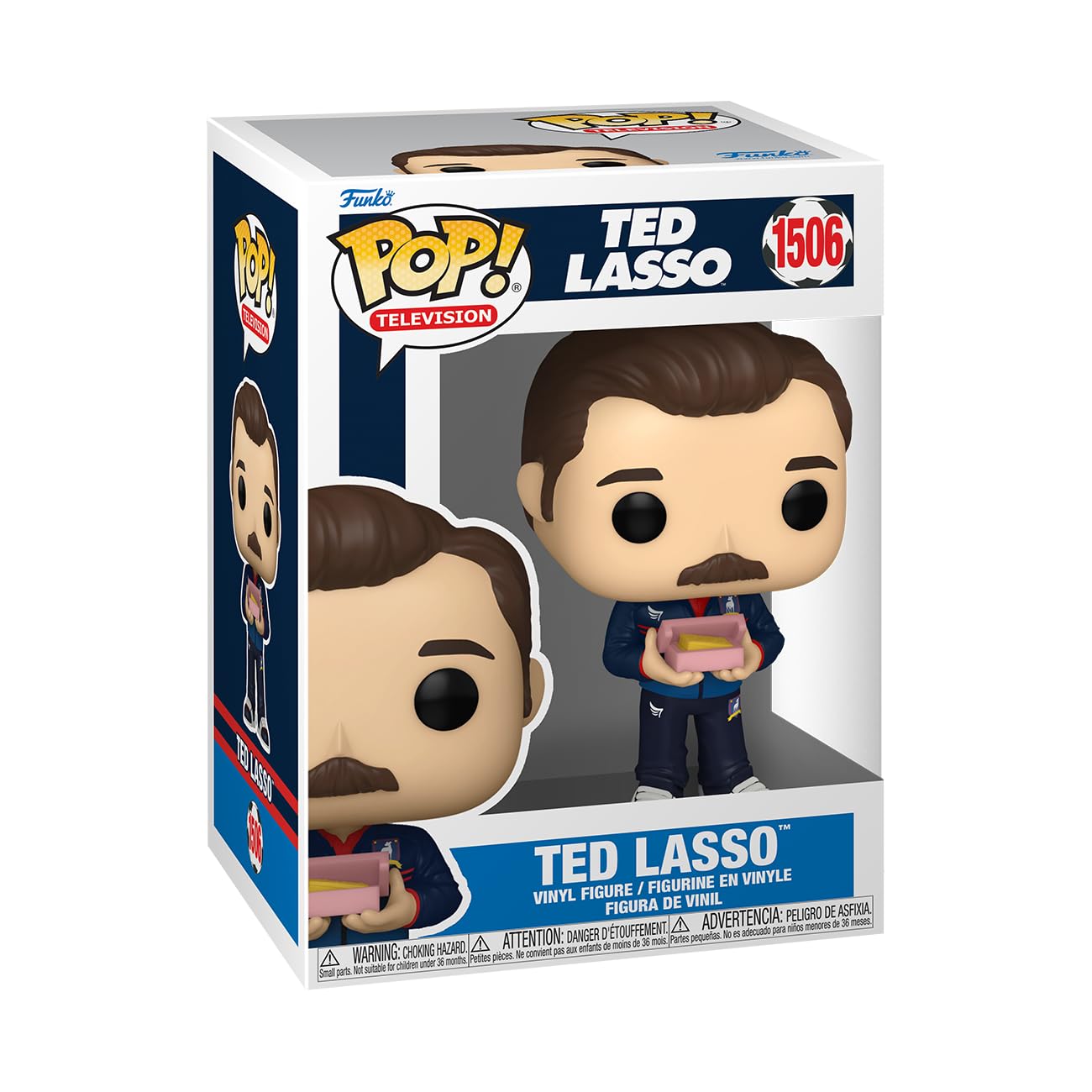 Funko POP! TV: Ted Lasso With Biscuits - Collectable Vinyl Figure - Gift Idea - Official Merchandise - Toys for Kids & Adults - TV Fans - Model Figure for Collectors and Display