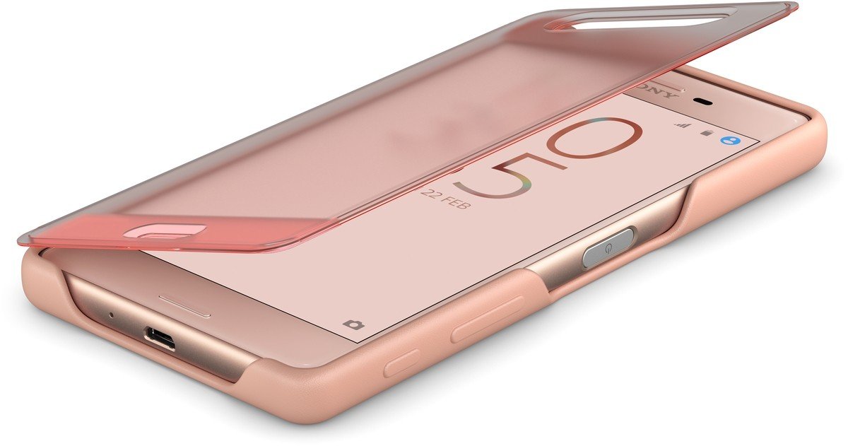 SONY Mobile Smart Style Touch Cover for Xperia X - Rose Gold โ image 1