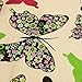 Love Potato Cute Green Butterfly Waist Apron Server Apron with 2 Pockets Commercial Restaurant Waitress Waiter for Girl Woman Half Bistro Aprons