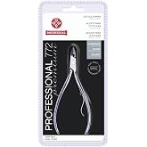 Professional Cuticle Nipper Mundial 772 PR - Brazilian Manicure Quality Long Handle Stainless Steel Trimmer Cutter for Fingernails and Toenails