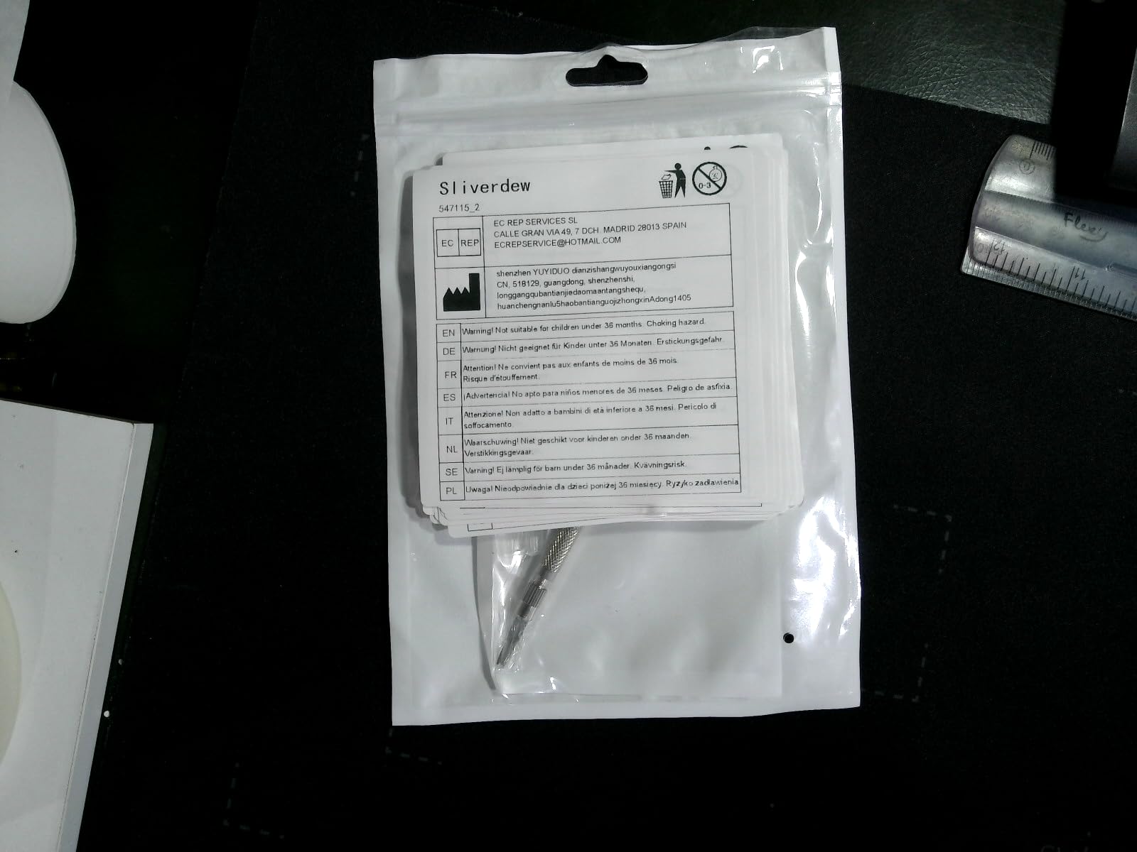 Watch Repair Tool Kit, 41 PCS Watch Band Pins Replacement Set Watch Spring Bar Tool Kit Watch Link Remover Kit 10 Sizes Heavy Duty Stainless Steel Watch Spring Pins Length 8mm-26mm,Diameter 1.5mm