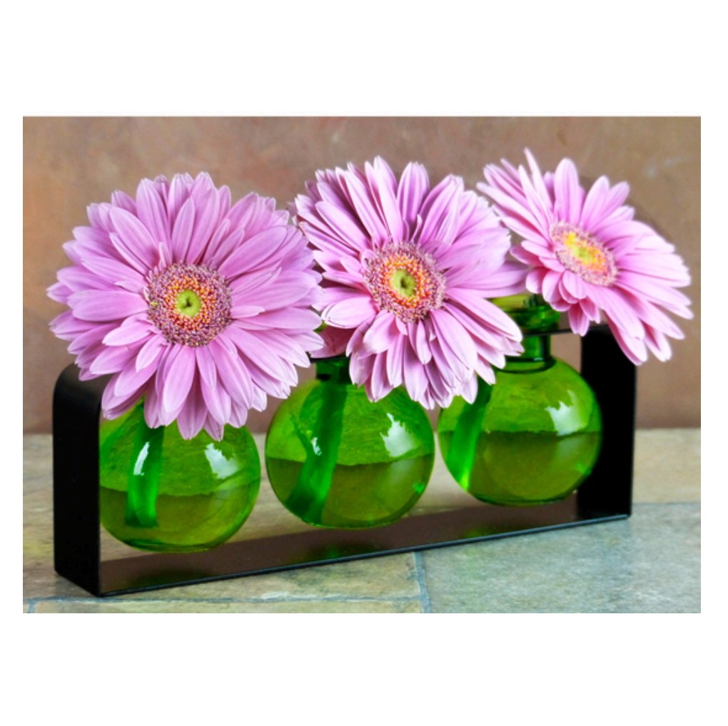 Small Flower Vases, Glass Bud Vases, Contemporary Vases, Colored