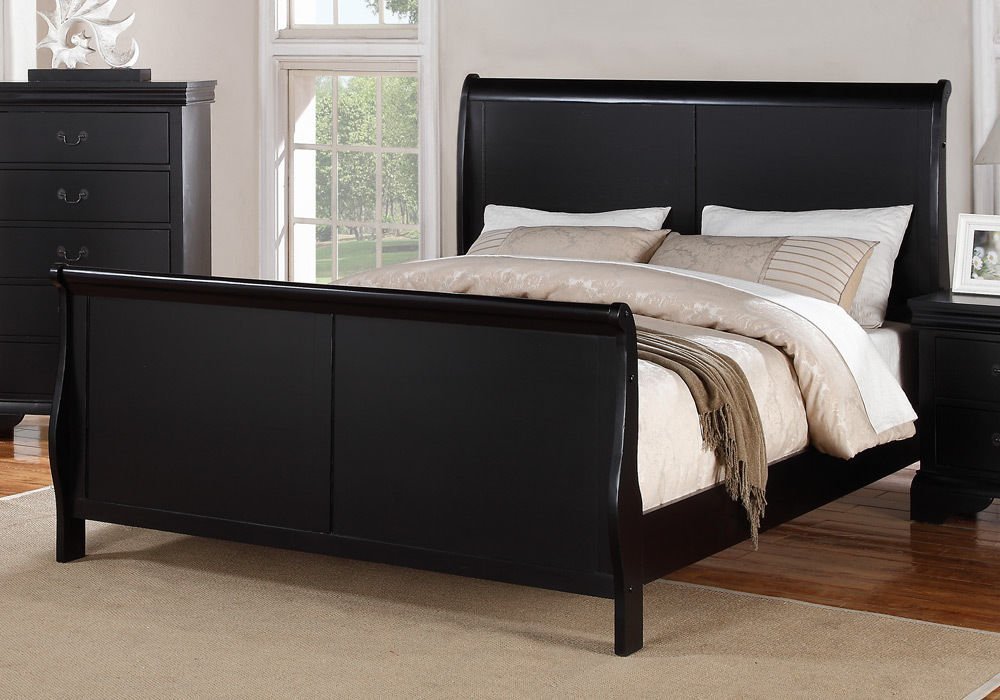 1PerfectChoice Master Bedroom Curved Headboard Footboard