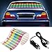KKmoon Car Sticker Music Rhythm LED Flash Light Lamp Sound Activated Equalizer (90x25cm)
