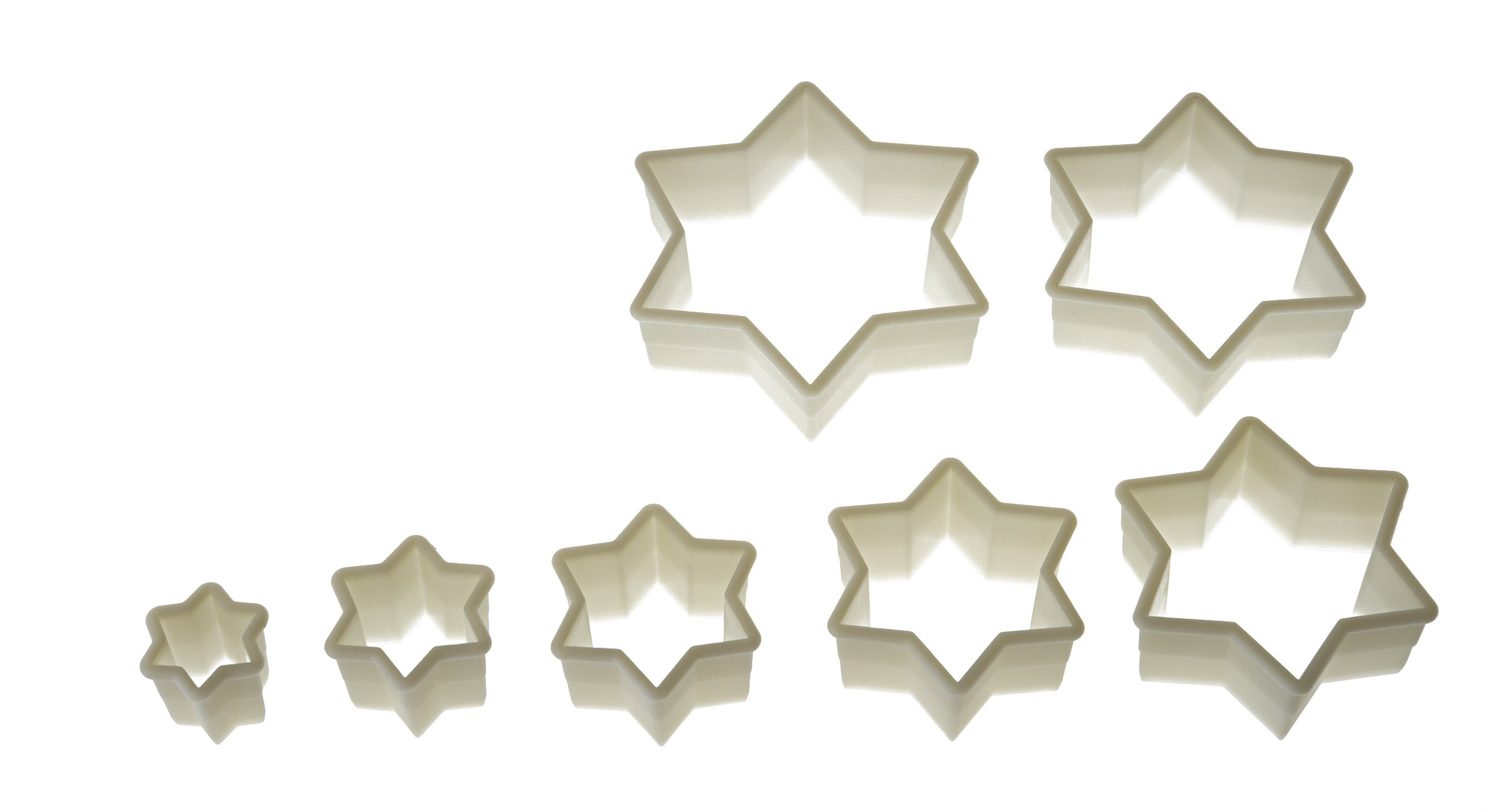 Silikomart 72.312.87.0069 Nylon Cutter 12 Star - from Diameter 4 cm to Diameter 13 cm