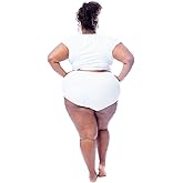 All Woman Plus Size Panties Briefs 100% Cotton With Tunnelled Waist SINGLE PAIR