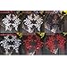 2 Pcs Raw White Flower Lace Patches for Wedding Dress DIY Clothing Flower Applique Collar Material