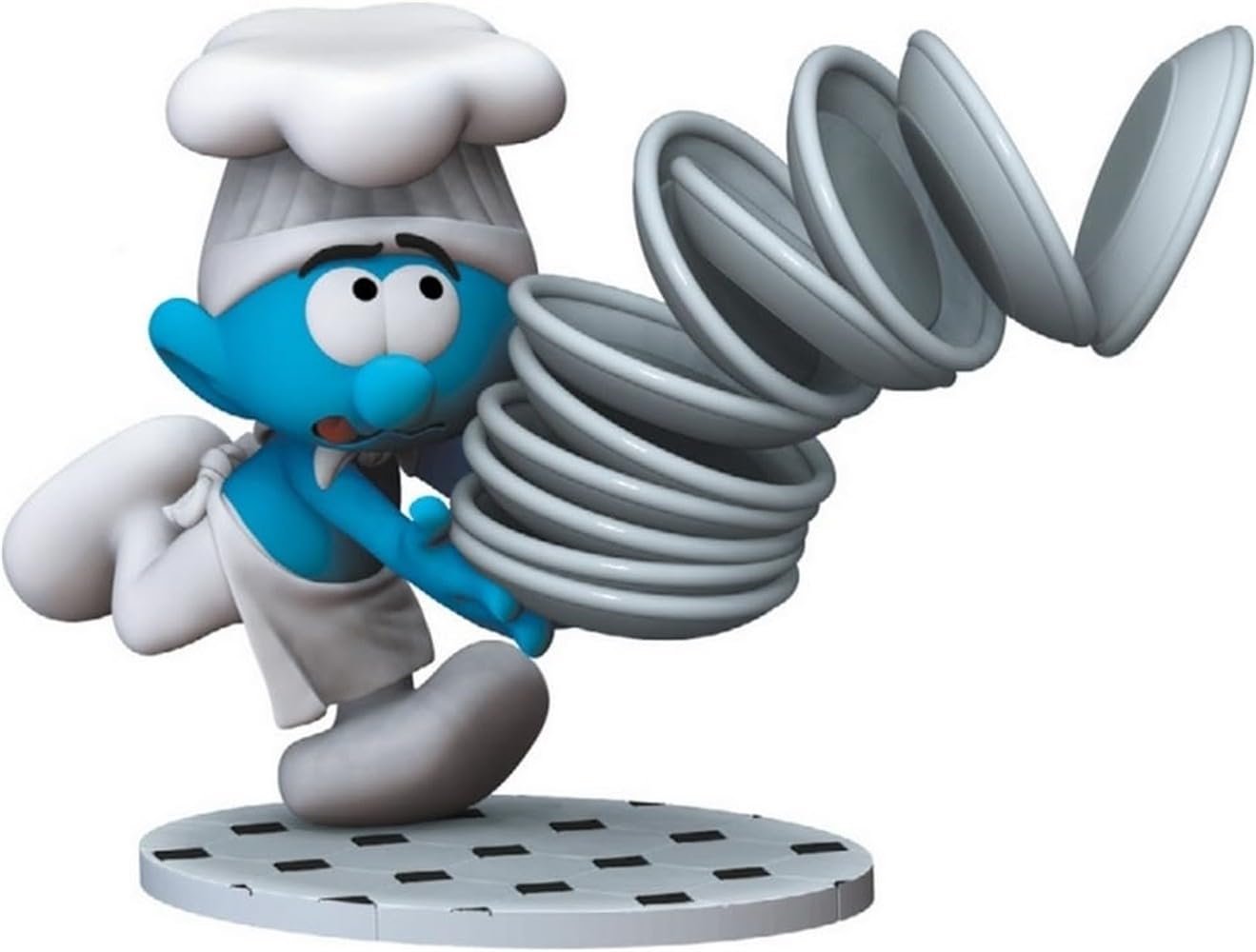 Plastoy - Smurfs: Figurine Smurfs Plate Stack