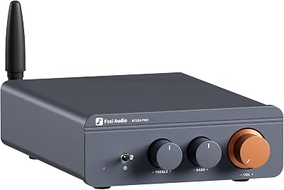 Fosi Audio BT20A Pro 300W x 2 TPA3255 Bluetooth 5.0 Stereo Amplifier Pro