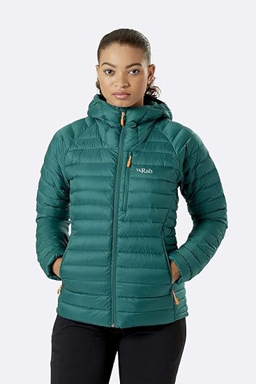 rab microlight alpine jacket womens black