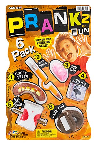 Prankz Fun Realistic Looking Body Parts Fake Poo Trick Pencil & MORE! Prank Novelty Party Favor. PACK OF 1. 6416