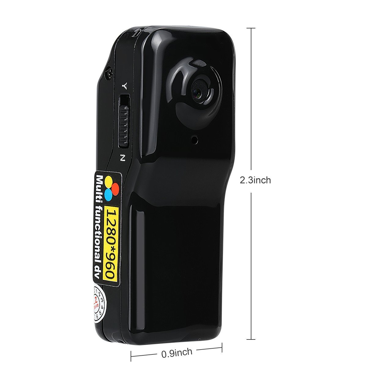 Amazon.com : FLOUREON Mini Camera DV Sports Camcorder Camera Video Audio  Recorder : Camera & Photo