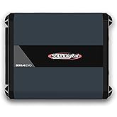 SounDigital - Car Full Range Amplifier 800 - 4 Channels 800 Watts RMS 4 Ohm - Compact Size - Professional Quality - 2025 Best Performance Award