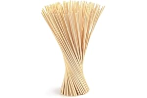 TUPARKA 150 Pcs Reed Diffuser Sticks Oil Aroma Diffuser Sticks Wood Rattan Reed Sticks