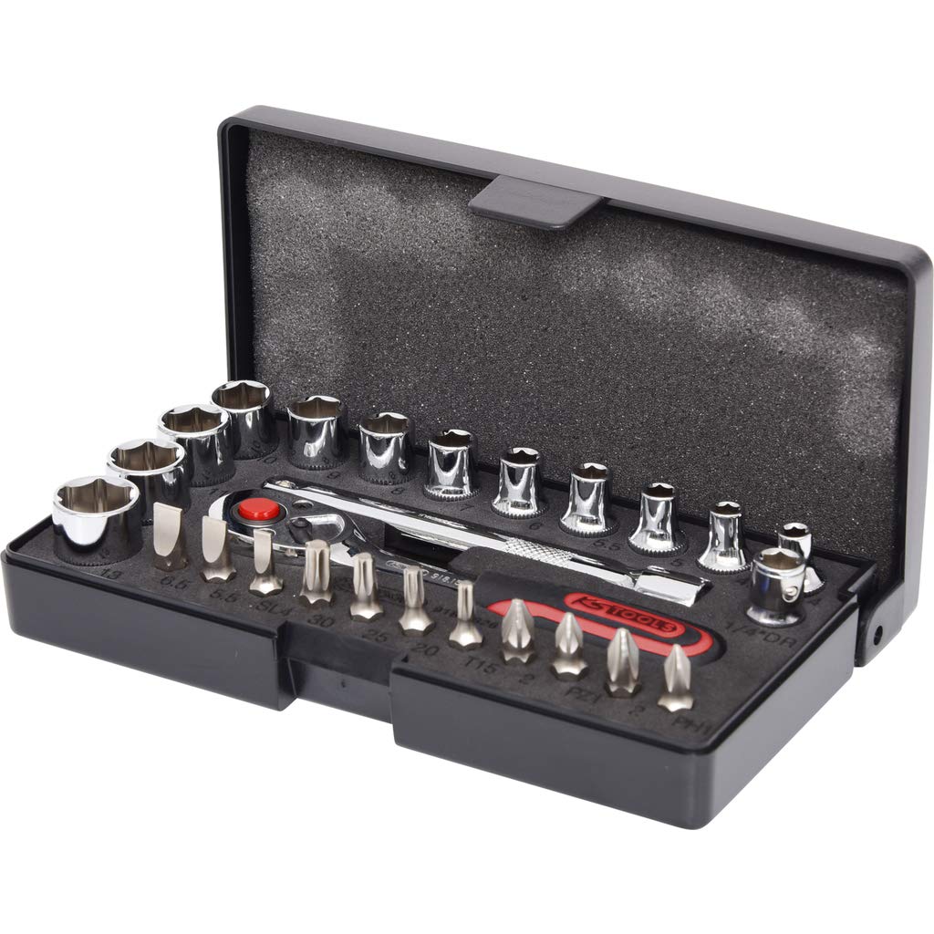 '1/4 socket spanner set 26tlg