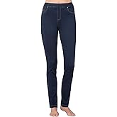 PajamaJeans Women Jeans Stretchy - Womens Jeans High Waisted, Indigo, XS