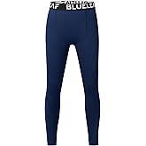 Blueleaf Boy's Compression Leggings Youth Athletic Tights Basketball Baseball Football Pants Quick Dry Sports Base Layer