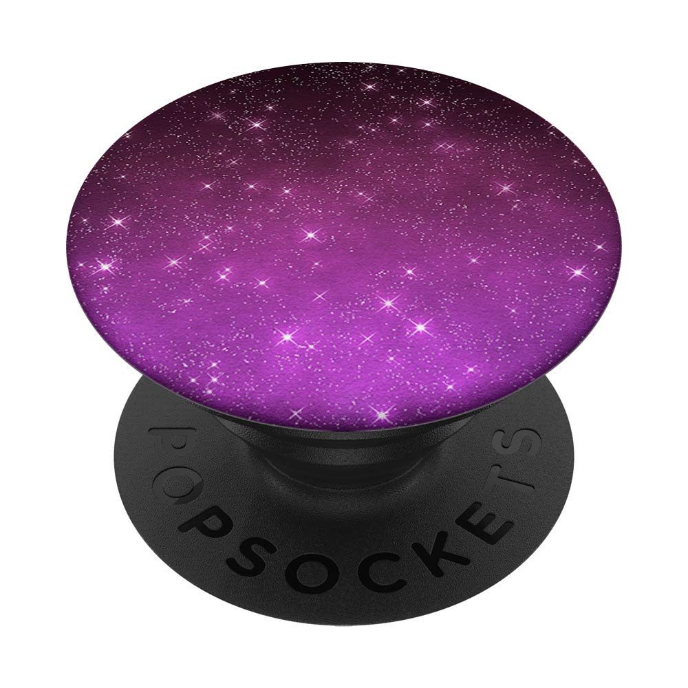 Purple Night Sky Galaxy & Stars PACJ0374 PopSockets PopGrip: Swappable Grip for Phones & Tablets