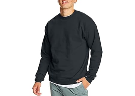 Hanes Men's EcoSmart Fleece, Pullover Crewneck Sweatshirt