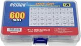 BOJACK 600pcs 1W Zener Diodes Assortment Kit 30 Values 3V-47V for Electronics view 4