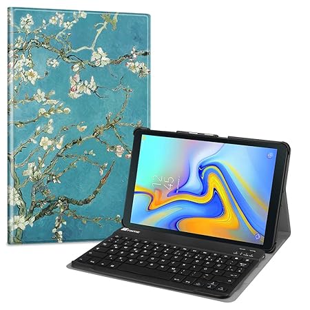 Fintie Tastatur Hülle für Samsung Galaxy Tab A 10.5 SM-T590/T595 2018 Tablet-PC - Ultradünn leicht Schutzhülle mit magnetisch