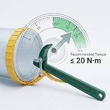 QWORK Belt Strap Wrench 12 in; 26 in Strap Capacity Oil Filter Opener view 5