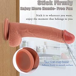 8.66 Inch Realistic Silicone Adult Toy for Women