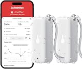 SwitchBot Hygrometer Thermometer IP65 2 Pack Bluetooth 100m Dewpoint VPD