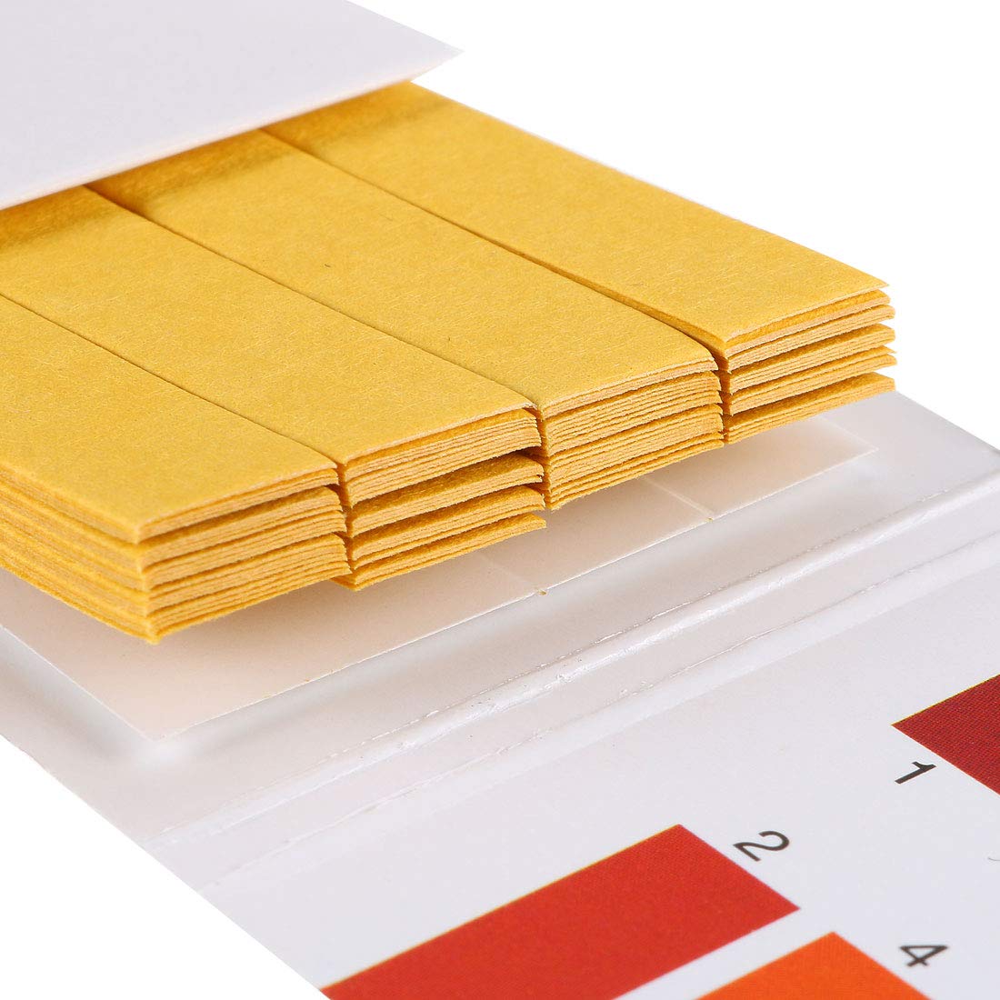 sourcing map PH Test Strips 1-14 Indicator Paper Lab Litmus Tester 80in1 Kit for Water Food Pool Aquarium Testing Alkaline Acid - Image 3