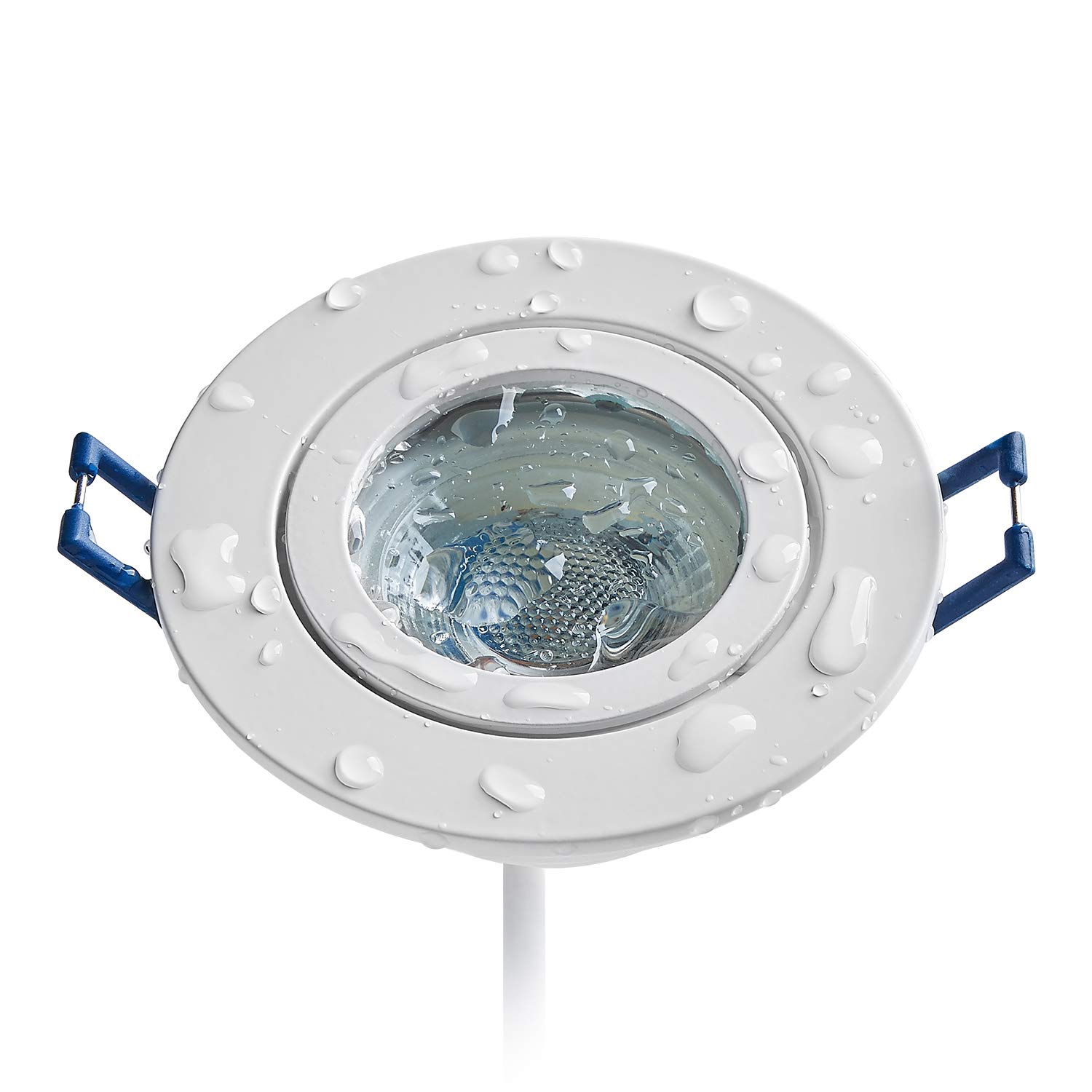 Lot de 6 spots de plafond avec ampoules LED 5 W 430 lm AC 230 V 60 ° AC