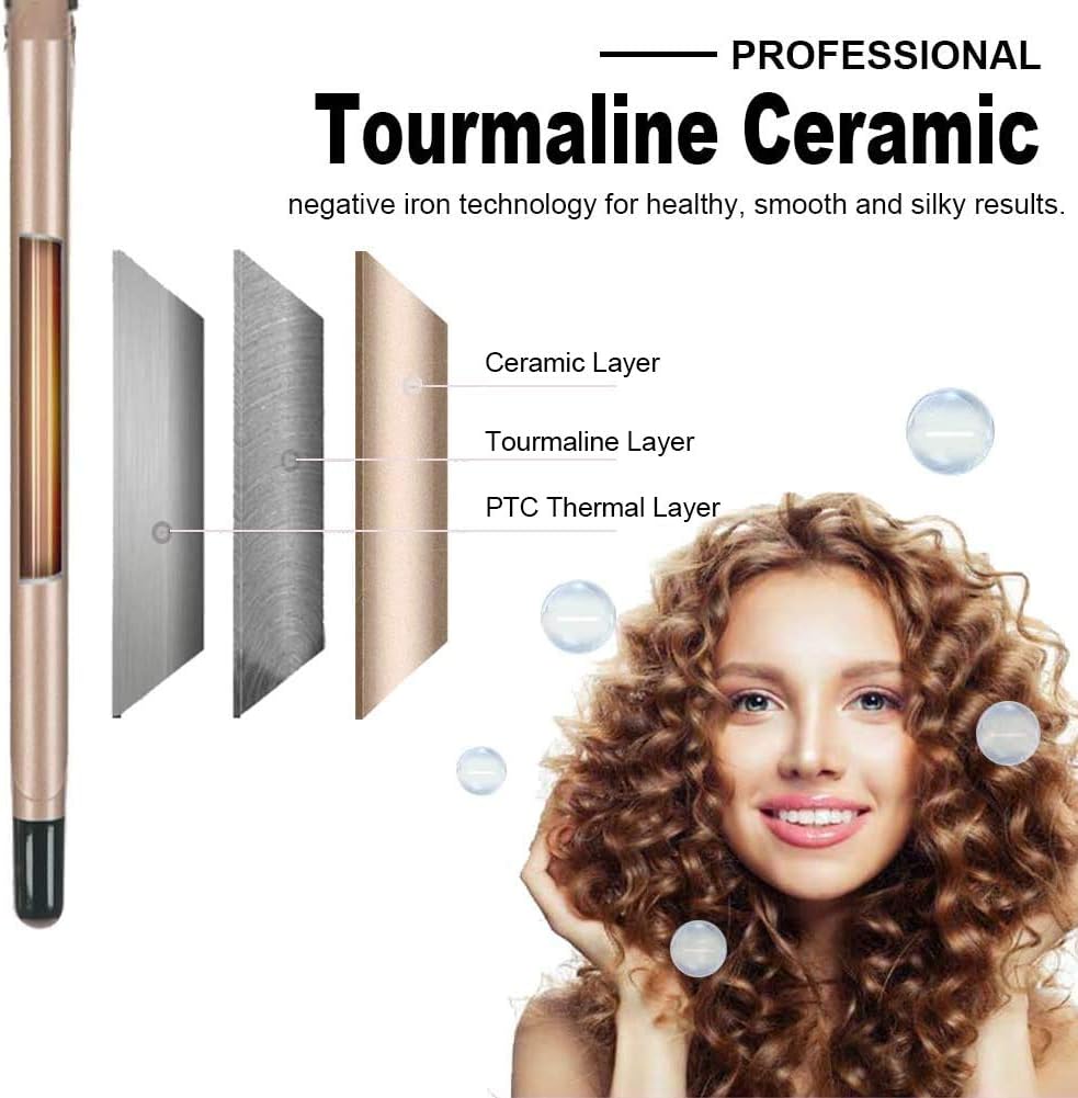 Curling Wand 9MM, AIMERVO Afro Tight Curls 3/8 Inch Thin Curling Iron - Image 5
