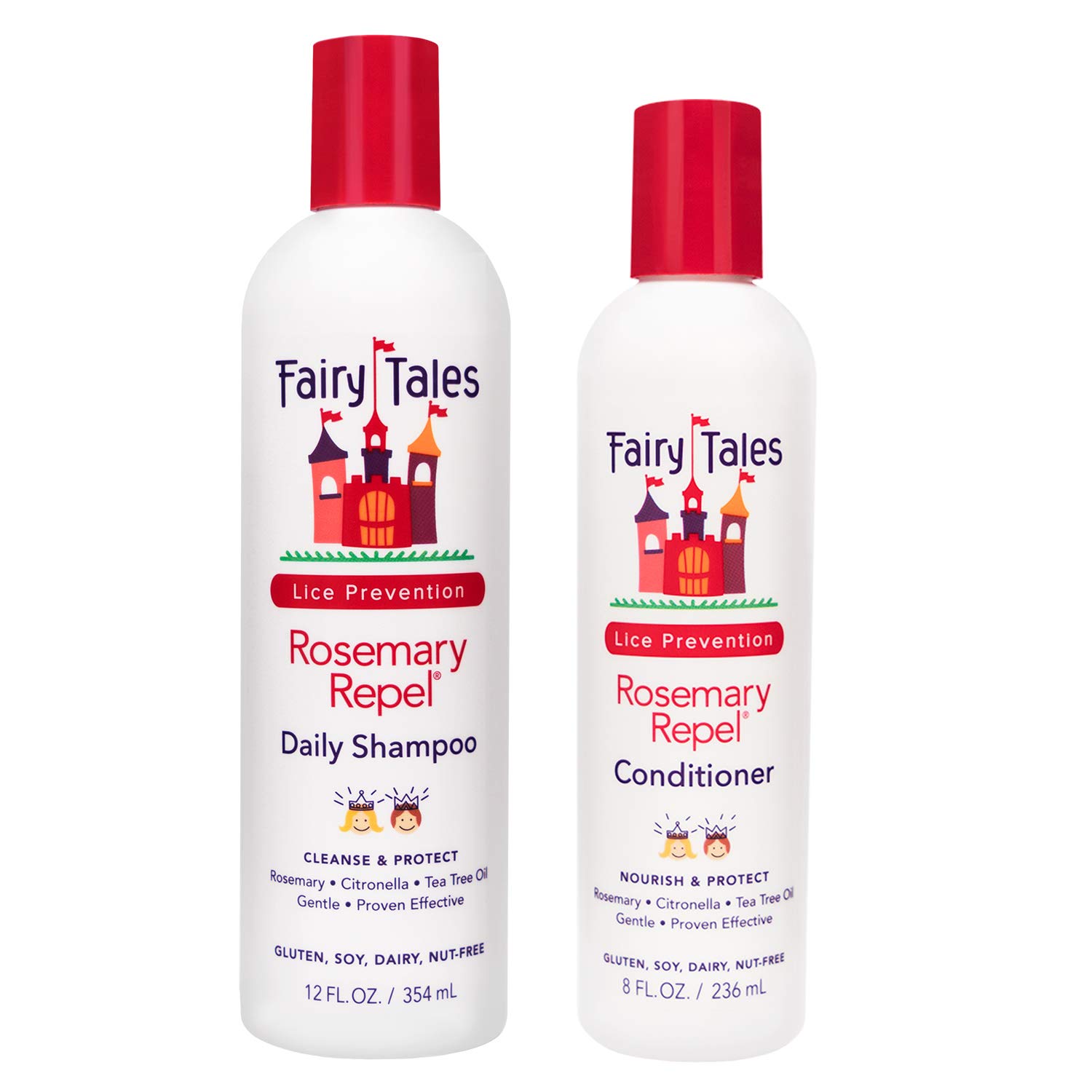 Fairy Tales Rosemary Repel Lice Shampoo Daily Kids Shampoo (12 Fl Oz