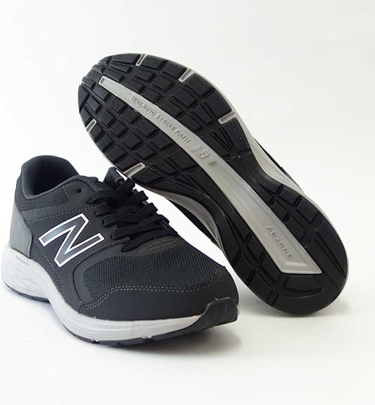Amazon ニューバランス New Balance Mw550 Bg1 メンズ 4e幅 ゆったりフィットのウォーキングシューズ ブラック 11 29cm New Balance ニューバランス ウォーキング