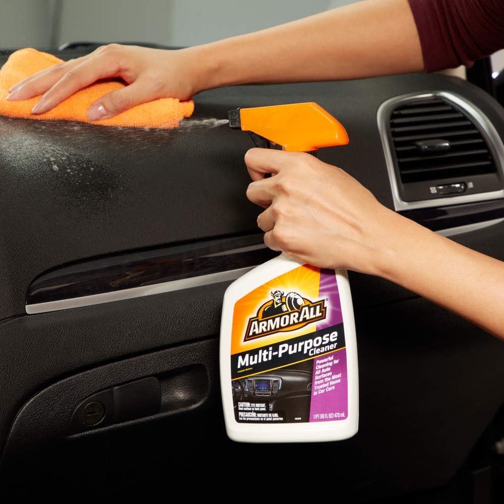 Armor All Car Cleaner Spray Bottle, Cleaner for Cars, Truck, Motorcycle, Multi-Purpose, 16 Oz, Pack of 6, 78513-6PK: Automotive