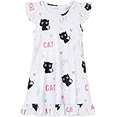 WonderBabe Girls Nightgowns Unicorn Pajamas for girl Mermaid Sleepwear Toddler Nightgown Night Sleep Dress Clothes