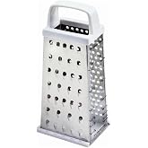 Norpro 4-Sided Stainless Steel Grater, Silver, 8.25in/21cm