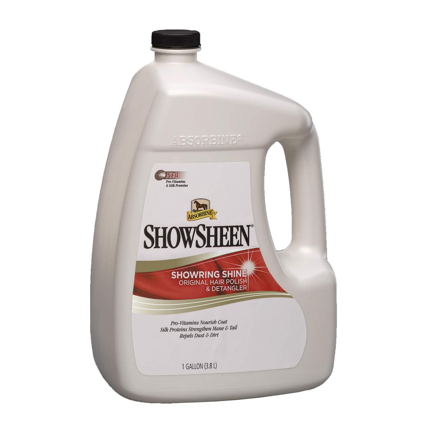 Absorbine ShowSheen Hair Polish & Detangler for Mane, Tail and Coat, Healthy Radiant Shine, Conditions and Promotes Healthy Hair Growth, Professional Level Horse Grooming