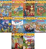 Geronimo Stilton Series Collection Set : Books 41-50 : Mighty Mount Kilimanjaro / This Hotel Is Haunted / The Way of the Samurai / The Mystery in Venice / Run for the Hills Geronimo / The Haunted Castle / Save the White Whale