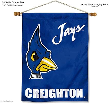 Amazon Com College Flags Banners Co Creighton Bluejays Banner