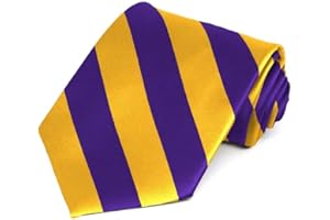 tiemart Men's Striped Tie Standard Length